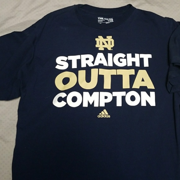 Outta Compton Shirts Tee Dame Notre Straight Poshmark Adidas xwR1qpHx